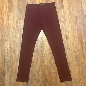 Love Tree Women's Maroon Leggings